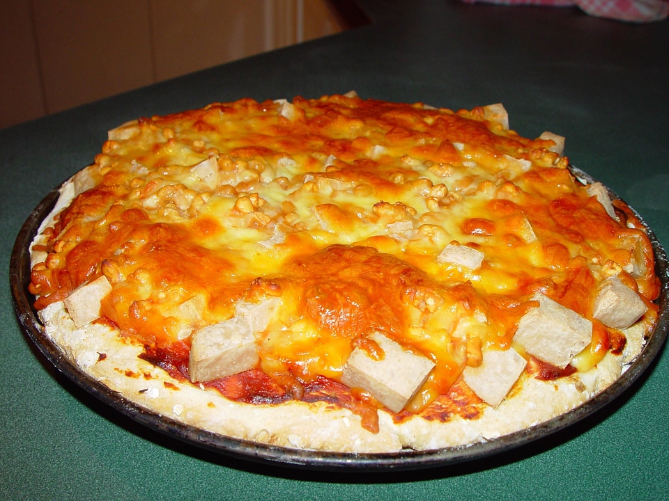 Beans cheese pizza