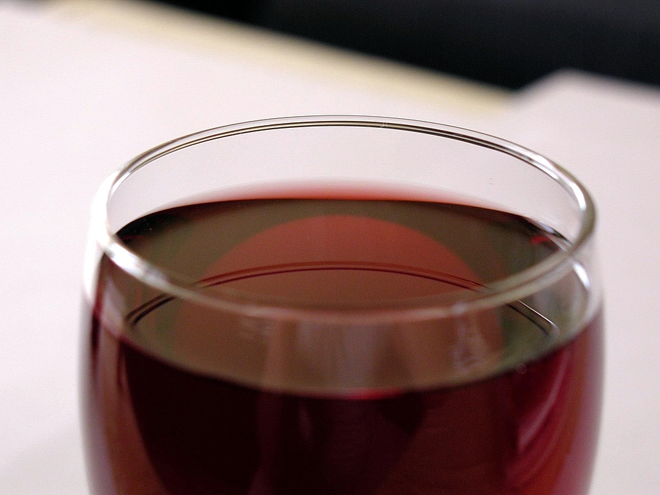 Claret red restaurant