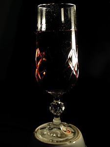Beverage crystal glass