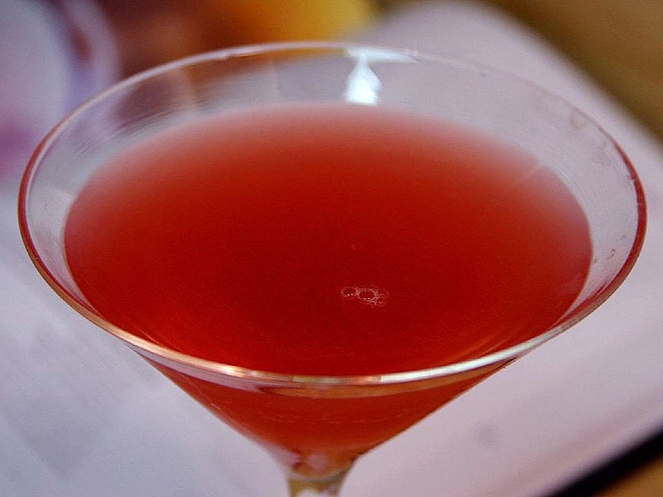 Beverage cocktail cosmopolitan