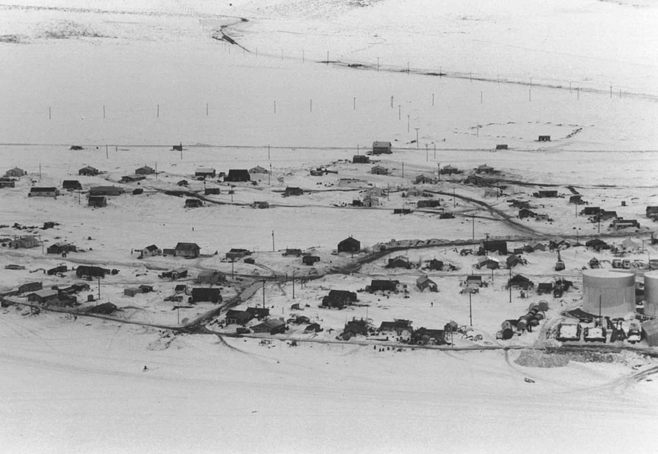 Photo town winter