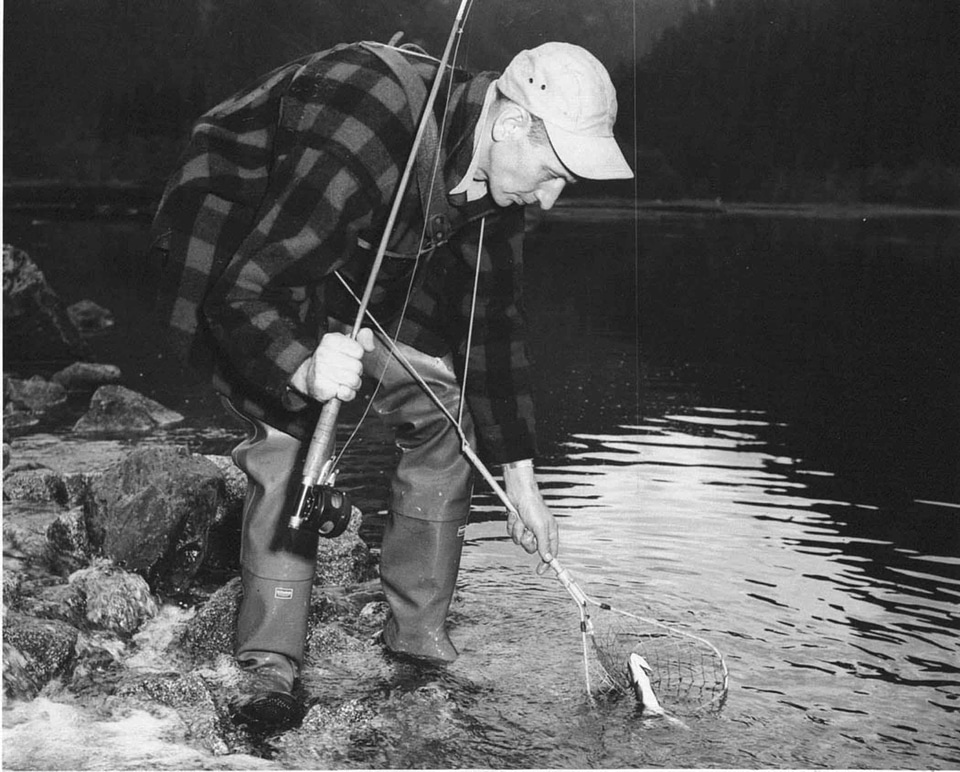 Angler fang fisherman