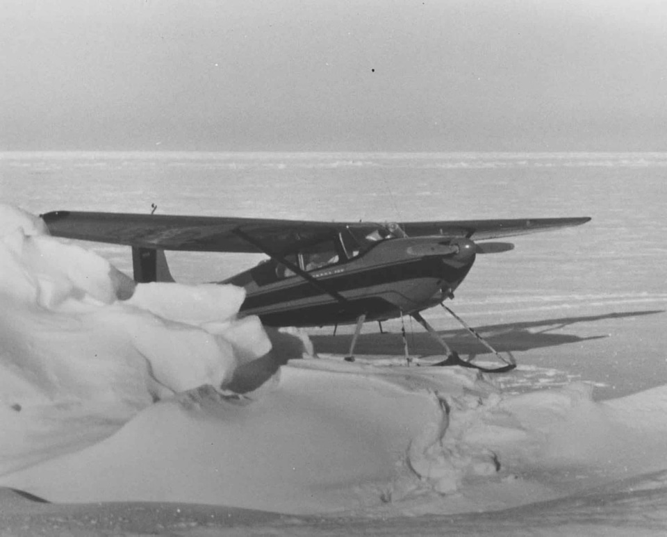 Aircraft little snow