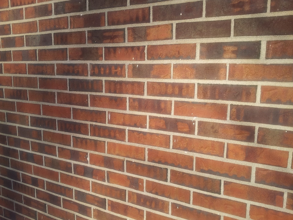 Brickwork exterior bricks