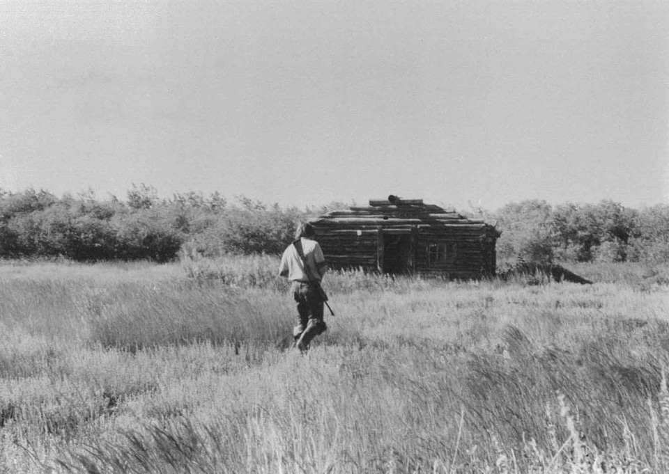 Cabin going husband