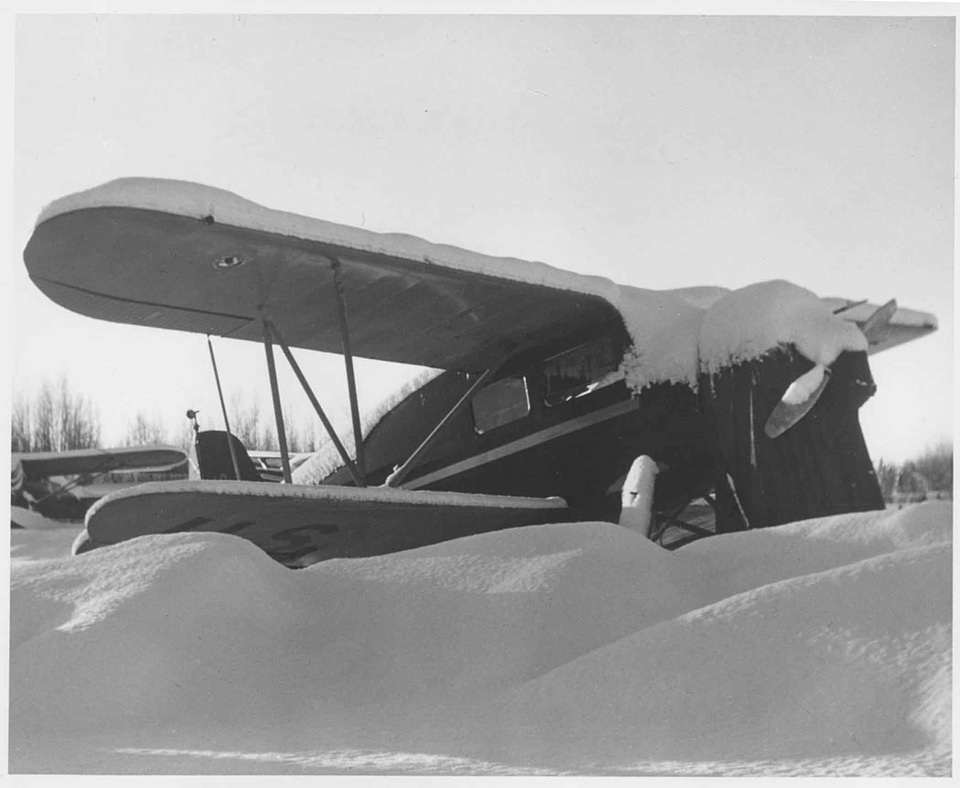 Aircraft little snow