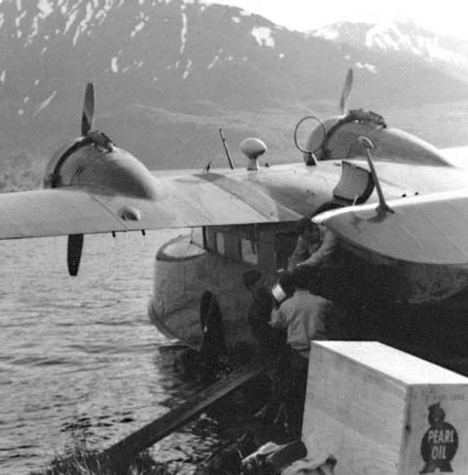 Estate hydroaeroplane loading