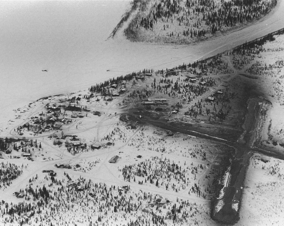 Alaska perspective town
