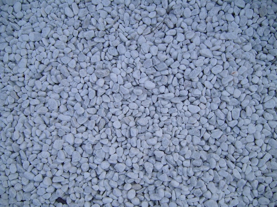 Little small white stones