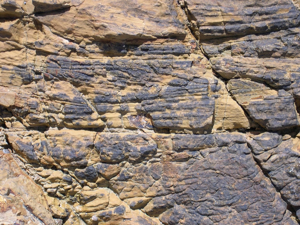 Brown earth rock