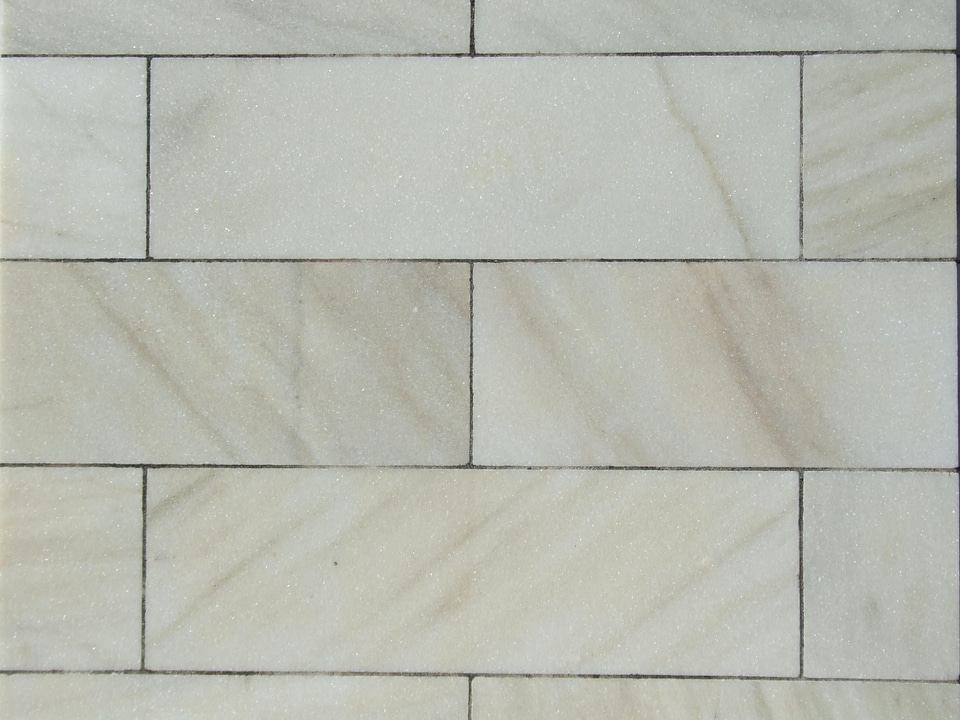 Marble stones white
