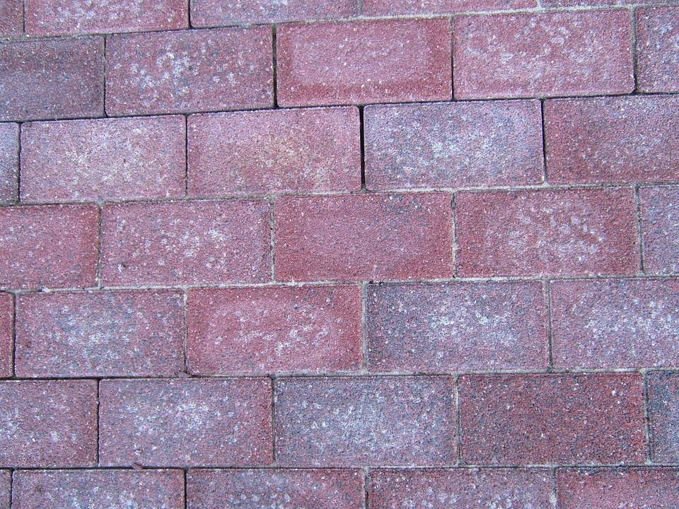 Brick decorative red