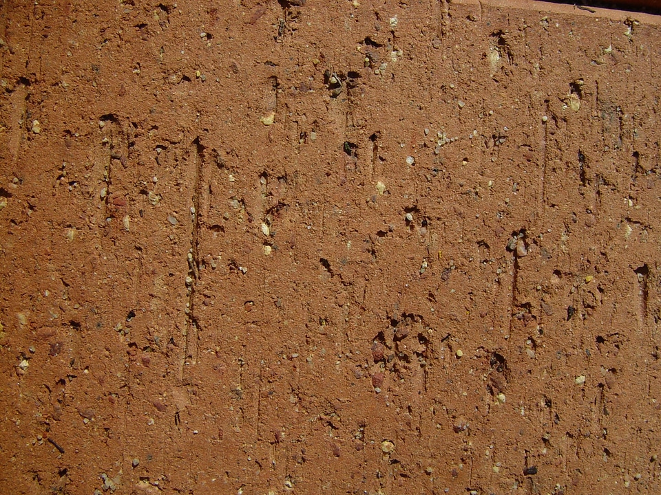 Brick brown close-up