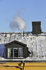 Winter roof window