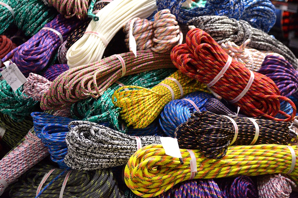 Tightropes climbing climbing ropes