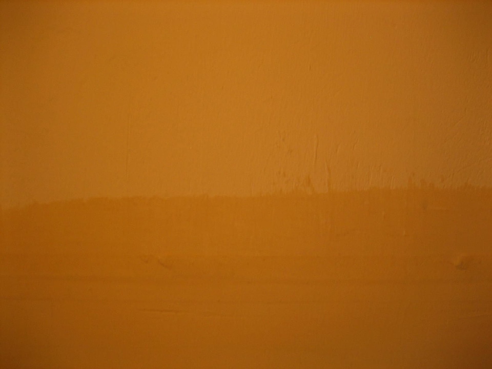 Colorful orange structure