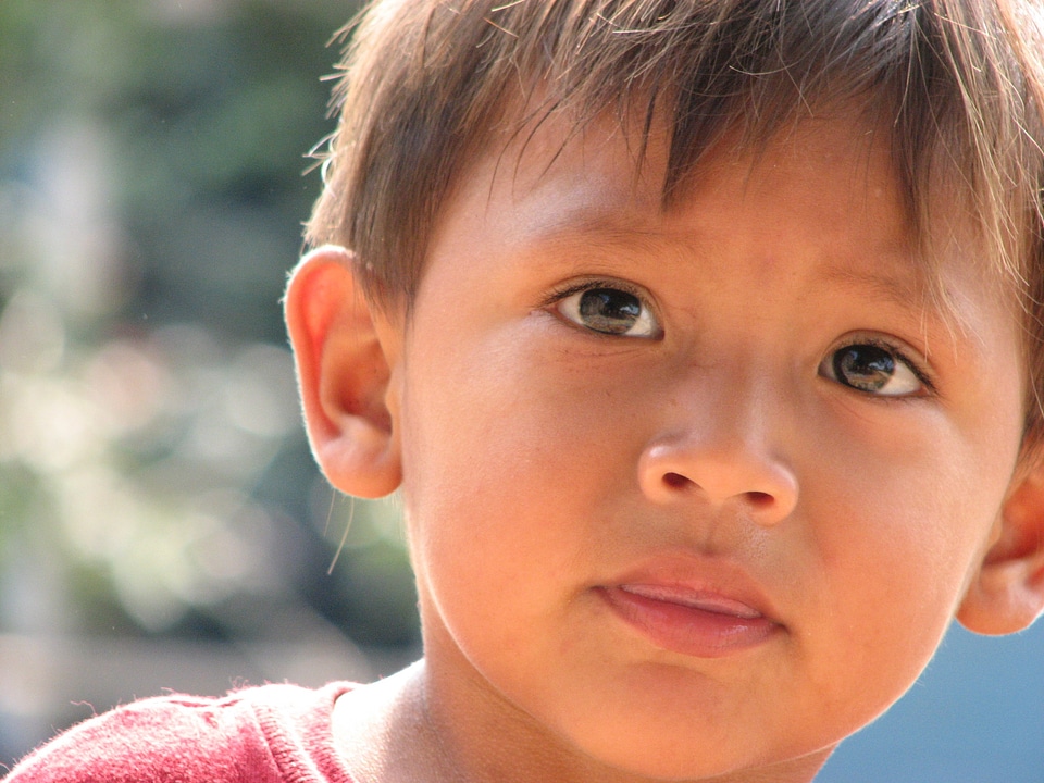 Child faces cute