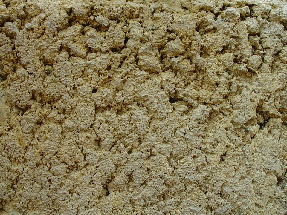 Block cast concrete