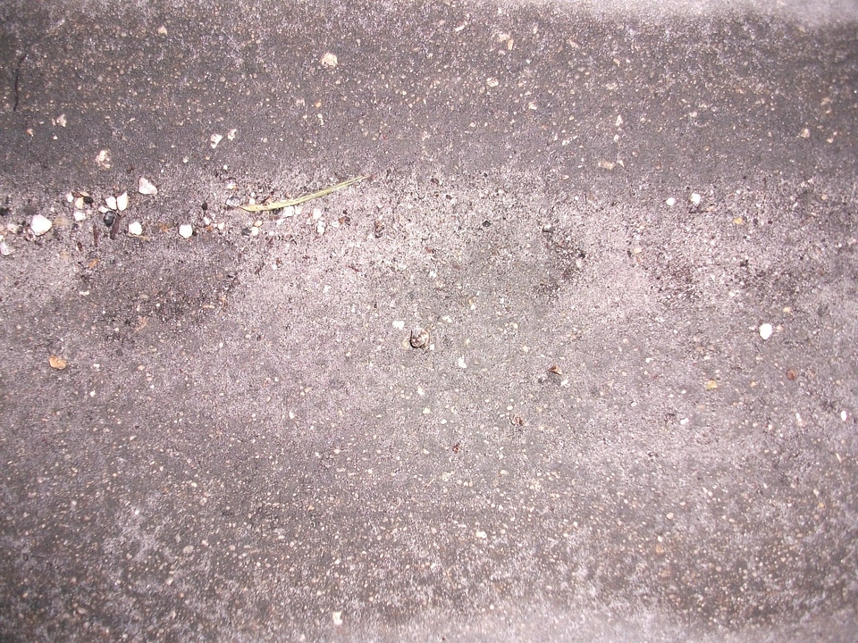 Cement pebbles sand
