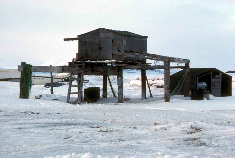 Cache fishery shoreline