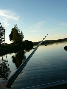 Fishery fishing rod photo