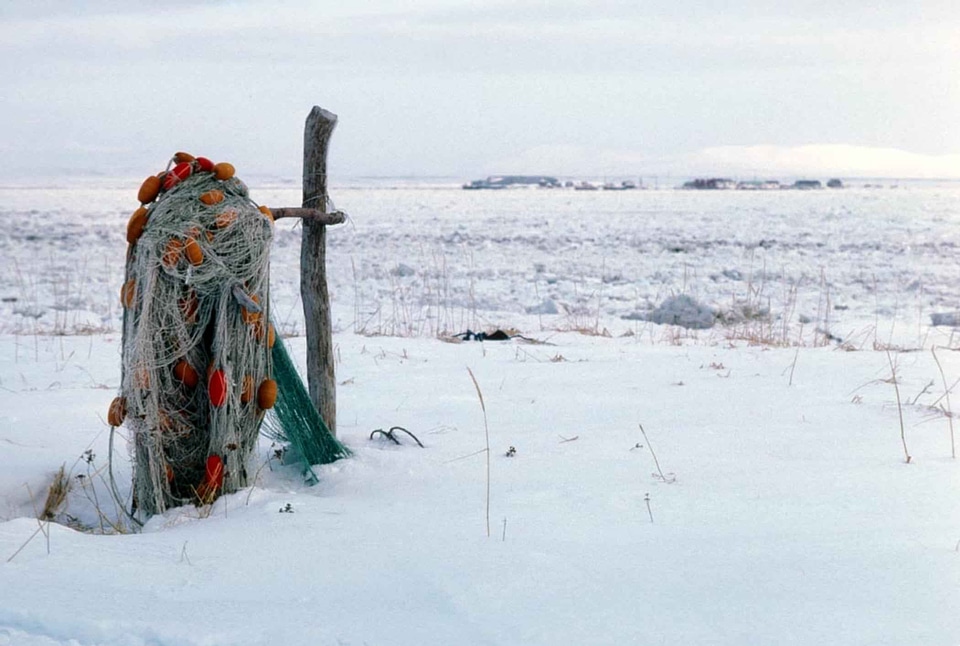 Fishery frozen hanging