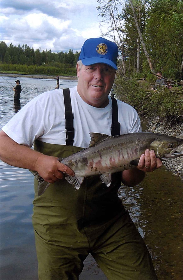Angler chum salmon salmon