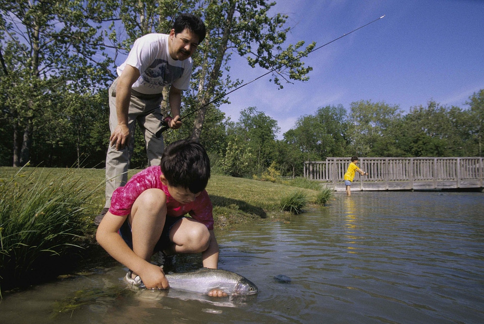 Father fishery son