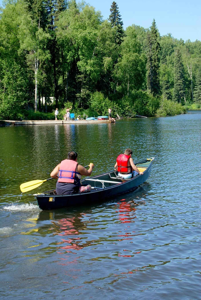 Basin canoe lake