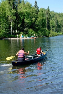 Basin canoe lake photo