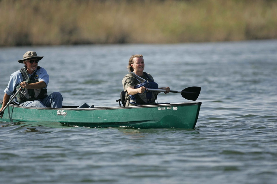 Canoe canoeing female