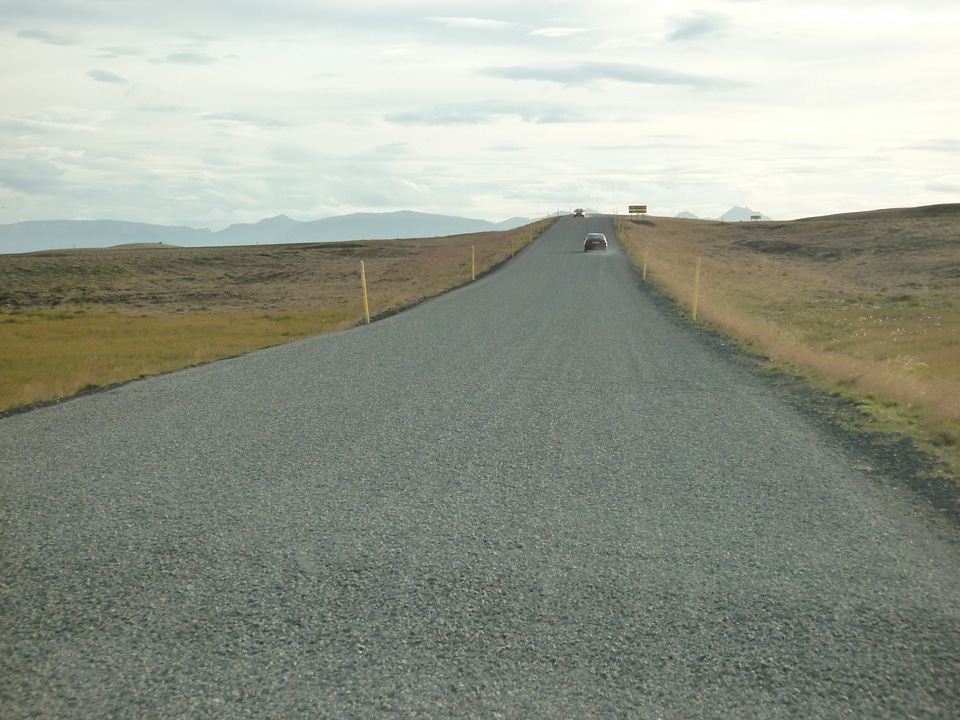 Nature landscape road