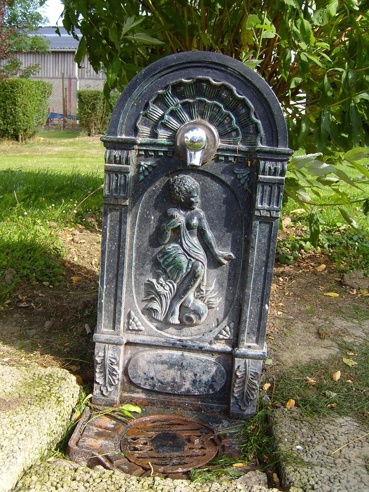 Ancient bronze monument