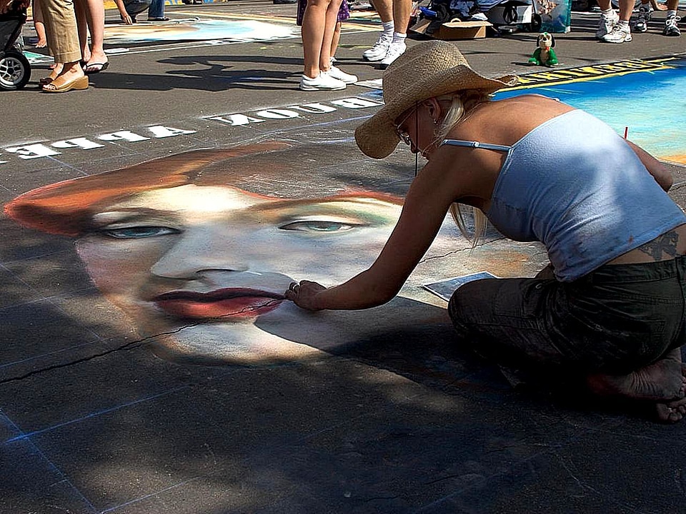 Painting road 