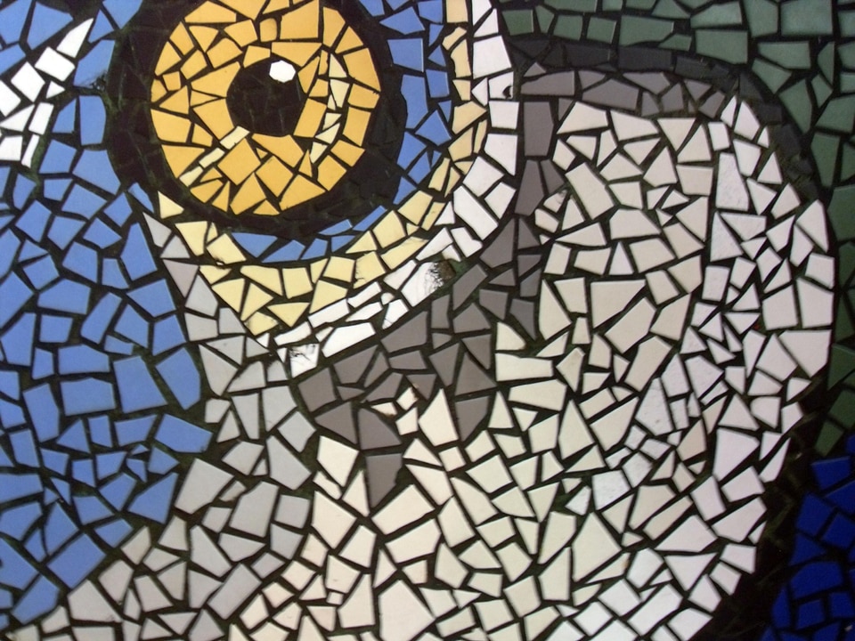 Detail mosaic 
