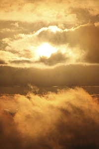 Sky sun clouds