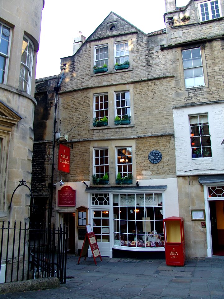 Sally Lunn's house in Bath