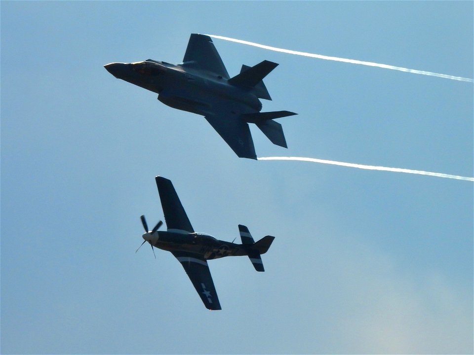 F-35 and Mustang