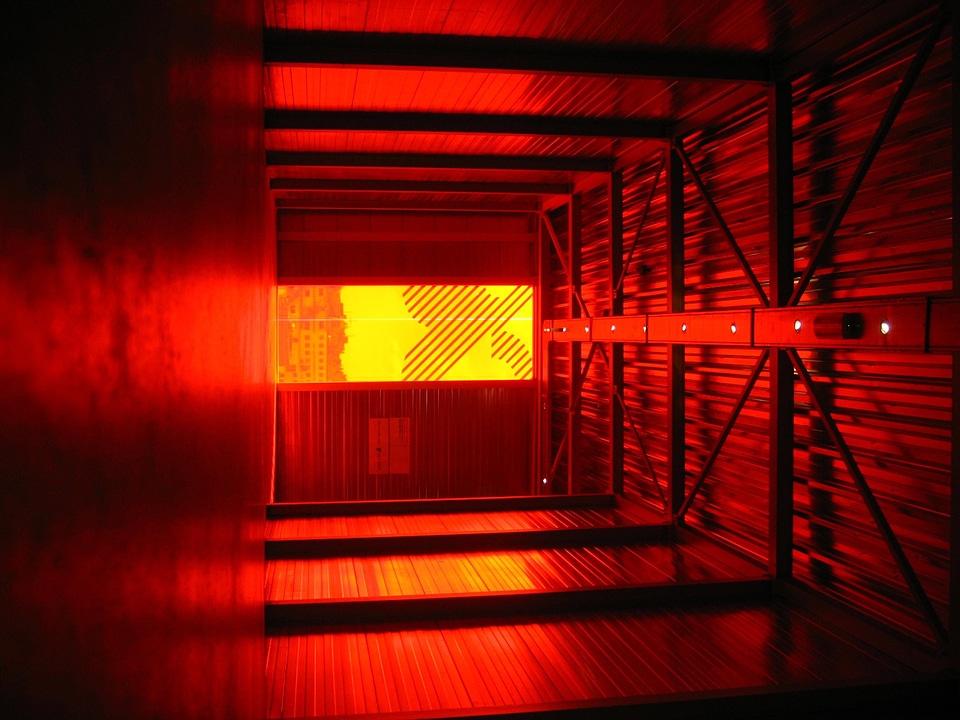 Interior modern museum