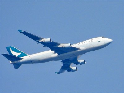 Cathay Pacific Boeing 747 cargo photo