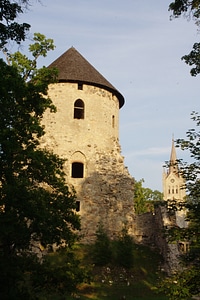 Cesis livonian order castle ruin