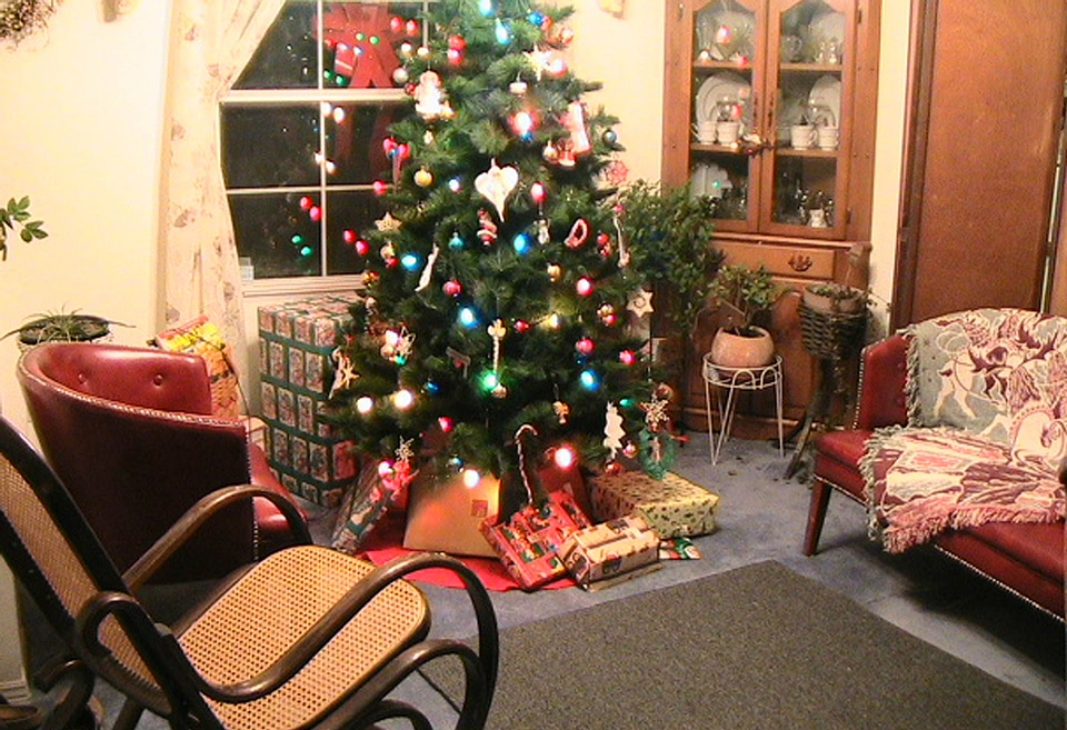 Bedroom christmas decoration