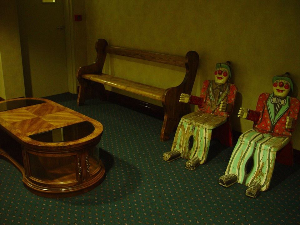 Ancient desk furniture