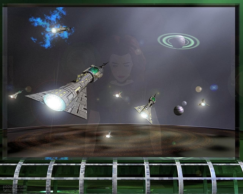 Art evacuation outer space