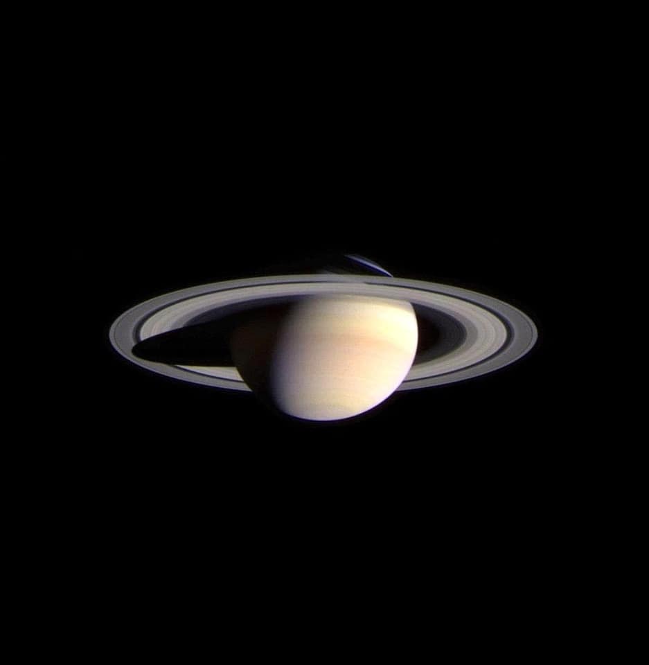 Planet saturn solar system