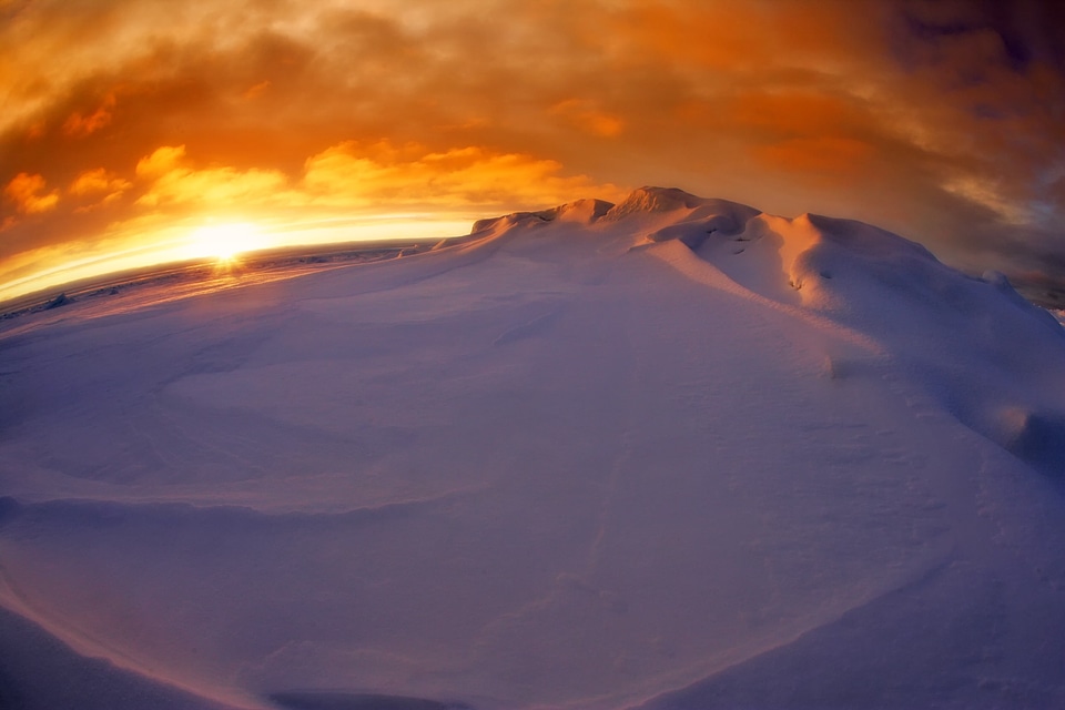 Water antarctica winter photo