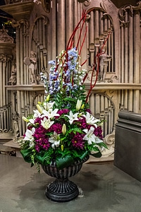 Arrangement church decoration