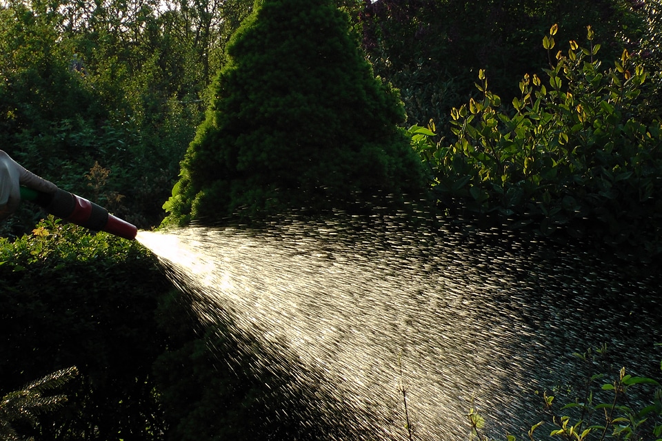 Summer water hose inject