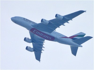 Emirates Airbus A380 photo