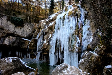 30-01-2023 Els 7 gorgs del Torrent de la Cabana glaçats